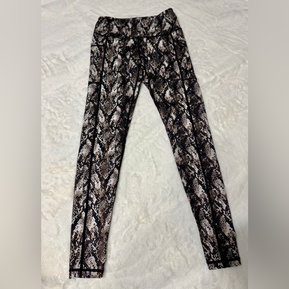Constantly Varied Gear -CVG XS Snakeskin Print Leggings Full Length